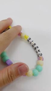 BEADS PHONE CHARM S strong mobile keychain kunci key ring mobile wrist strap hang holder case gift