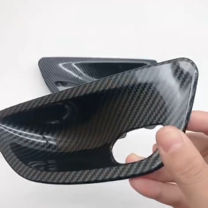 Bộ 4 ốp trang trí tay nắm cửa bên trong xe Sợi Carbon Thay Thế Cho Xe BMW 5 Series F10 F11 520i 523i 525i 528i 535i