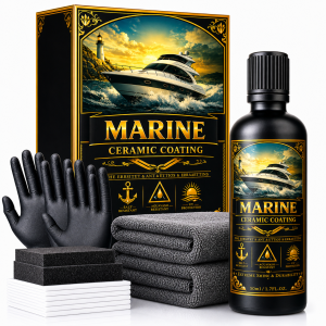 LUNOVATE Marine Ceramic Coating Boat Paint Protection UV Acid Resistant 50ml