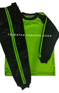 BAJU COSTUM STELAN OLAHRAGA SEKOLAH TK PAUD RA POLOS BISA COD