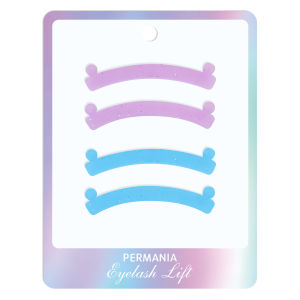 PERMANIA Lash Lift Ribbon 4Pcs Silicone Eyelash Rods Ribbon Soft Colorful Lash Lift Tool Flexible Perm Roller Multi-Functional