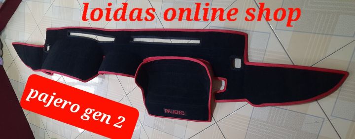 Pajero deals dashboard cover