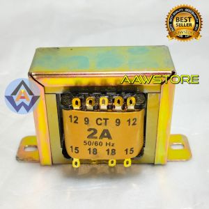 Trafo Realpro 2A CT 18v trapo 2A ct18v 2 ampere Tembaga Murni