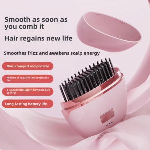 JIFANPAUL | Mini Wireless Portable Ceramic Heating Straight & Curl Hair Styler