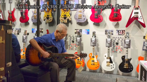 Takamine GN30CE Natural Acoustic / Electric Guitar Solid Spruce Top Mahogany Side and Back