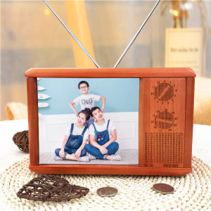 Retro Style Childrens Savings Bank Box Birthday Gift for Boys And Girls with Password Lock Wood Material Creative Gift