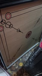 Meja Karambol Sedang Komplit Biji Dan Kristal