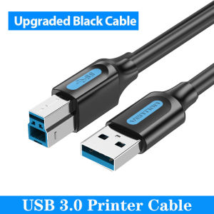 Vention | Vention USB Printer Cable USB 3.0 2.0 Type A Male To B Male Sync Data Scanner Printer Cabl for ZJiang HP Canon Epson USB Printer