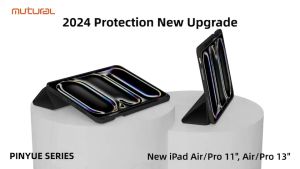 Mutural Folio Case 2025 Ipad Pro 11 M5/Gen11 A16/Air711 M3/Air13 M3/Pro11/Air11/Pro13/Air13 M2/Gen10 10.9/Air4/Air5 10.9/Pro 11(2020-2022) M2/10.2 Gen7/8/9/12.9 แท้100% MUTURAL เคสกันกระแทก เคสไอแพตแบบมีฝาปิด มีช่องปากกา Case With Apple Pencil