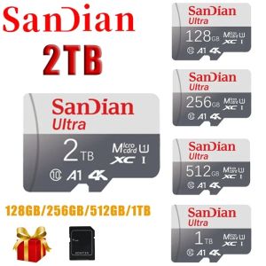 ShanDian Original Micro TF/SD Card 1TB Class10 Storage Card A1 High Speed SD Card PC/Phone/Camera/Mac Storage Card