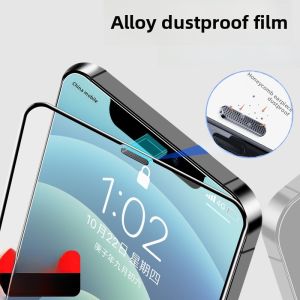 Apple 13 Dustproof Tempered Glass Screen Protector iPhone 17Pro Full Screen Privacy XR Anti-blue Light Protective Film 14promax Full Cover 16plus Shockproof Protection