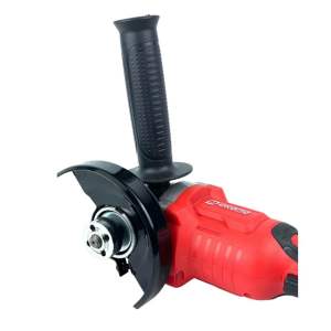 Máy mài cắt cò bóp DRAMA D5122 Có chống KHỞi ĐộNg lại động cơ không chổi thanchân pin phổ thông 4cm.