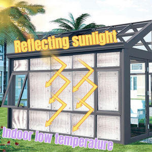 7mm Window Cover for sunlight Window Sunshade Waterproof Window Sunlight Protector Net Blackout Cover Window Sunshade at Home Reflector Foam Window Sun Visor Reflective Soundproof for Windows Sunlight Protection for Window Sunscreen Heat Insulation Film