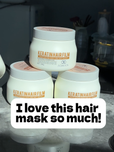 LYDIMOON Keratin Hair Mask 500ml Deep Conditioning Repair Damaged Perm Dyed Hair Anti Frizz Split Ends Treatment Nourish Smooth Shiny Hair Care Mask For All Hair Types