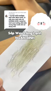 Sáp Wax Veo Lạnh Tẩy Lông Mật Ong Chanh - Tặng Giấy Wax Và Que Gỗ