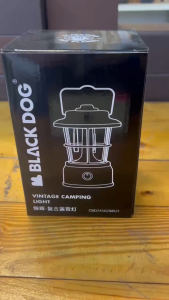 BLACKDOG Rechargeable Decorative Outdoor Picnic Camping Ambient Portable Lamp Tent Light Table Lampu