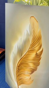 HIMALAYA35*50cm Bedroom Dining Room Living Room Office Hotel UNIQUE LEAF Paintings DESIGN