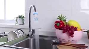 Sambungan Keran Dapur Penyambung Kran Air Flexibel Silicon Showerhead Aerator