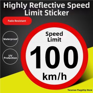 TEKANAI | Speed Limit Sign Reflective Stickers