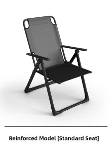 Reclining Office Chair Folding Backrest Nap Chair Modern Simple Style Metal Material Adult Suitable Lie down Chair for Resting