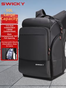 Men Business Travel Backpack Large Capacity Multi-functional Laptop Bag