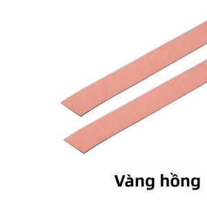 5M PVC Tự Dính Vàng Băng Chống Thấm Nước Trần Trang Trí Tường Ngói Khoảng Cách Miếng Dán Đồ Nội Thất Viền Viền Dải Trang Trí Nhà