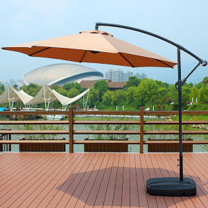 Outdoor Sunshade Umbrella Foldable No-Edge Banana Shape
