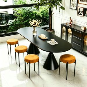 TINGXU | Elegant Minimalist Soft Upholstered Stackable Stool