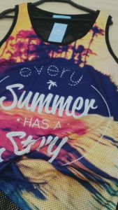 เสื้อกล้าม เสื้อกล้ามผ้าตาข่าย เสื้อแขนกุด ช่องที่ใส่ ระบบบางชาย-หญิง ร้านล่าสุด 2 สัญญาณอากาศดี