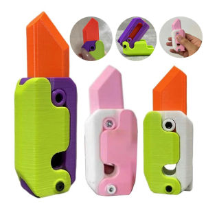 3D Gravity Carrot Knife Toy Ultimate Stress Relief Toy and Perfect Kids Birthday Gift