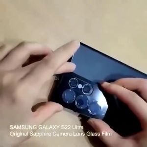 Pelindung Layar Tempered Glass Ring Lensa Kamera Kompatibel Untuk Samsung Galaxy S24 Fe Samsung S24 Samsung S24 Plus Samsung S24 Ultra Samsung S25 Samsung S25 Plus Samsung S25 Ultra Samsung S25 Edge