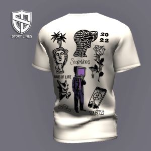 Baju Kaos Distro Storyline Waves Of Life