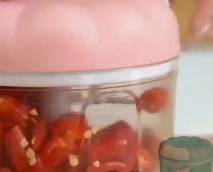 1PC màu xanh/hồng Hướng dẫn sử dụng tỏi MASHER tay kéo nhà bếp hộ gia đình loại tỏi Máy xay Om băm tỏi tiện ích nhà bếp