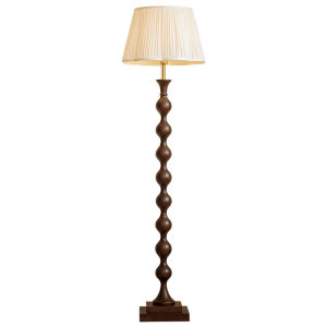 FANCY LAMP CLUB | Vintage Style Floor Lamp Solid Wood