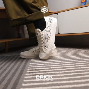 Brick Mansions - Urban Street Einstain Off White Sepatu Sneakers Casual Pria Wanita