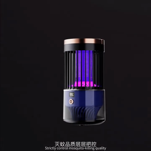 SG【ReadyStock】Electric Shock Mosquito Killer With Night Light Feature 335-395NM Optimal Wavelength Electric Shock Mosquito Killer Imitate Blood Body Temperature Breathing Attract 720° Lure Physical Kill Health Safety Large Coverage Area