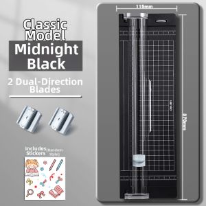 deli | Multifunctional Small 3 in 1 Paper Cutter