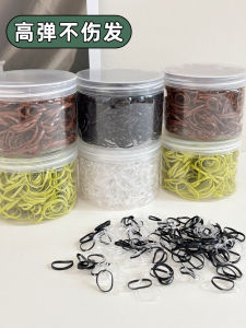 Baby Elastic Hair Ties Small One-time Use Hair Bands High Elasticity Acrylic Hair Bands for Girls Childrens Hair Accessories