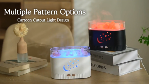 Himalayan Salt Lamp Diffuser 3-in-1 | Ultrasonic Essential Oil Aroma Humidifier with 7 Color LED Light