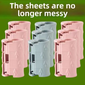 Invisible Bed Sheet Holder New Safe Needle-Free Anti-Slip Invisible Bed Cover Clamp for Bedside Quilt Fixing Home Organization
