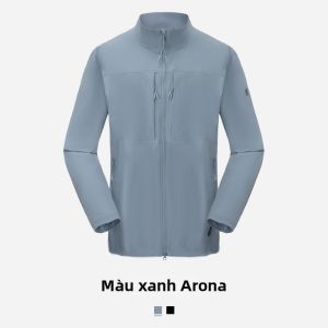 Áo Khoác Nam Thời Trang Chống Gió Cổ Đứng Dáng Nhẹ
