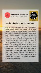 Leader Eat Last by Simon Sinek