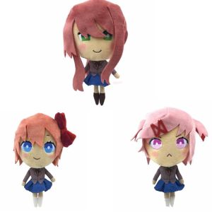 xb Doki Doki Literature Club! Sayori Natsuki Yuri Monika Plushie Game Merch Cute Plush Cotton Doll bx