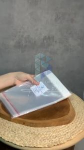 Plastik Display 14x14 Cm isi 100 / Plastik Perlize / Plastik OPP Gantung untuk Kemasan Aksesoris & Snack