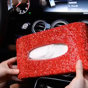 Kotak Tisu DAD Falling Star Crystal Swarovski Full Bling Bling Premium Edition