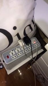 Extension Outlet With Switch 9 Universal Charger Socket 2 USB Charger Port Electrical Power Strip Multi-Function