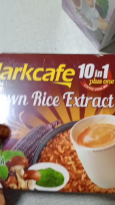 MarkCafe With Brown Rice Extract 10 in 1 plus one COFFEE DRINK MIX 12 Sachets