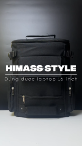 Balo Đi Học Đi Du Lịch HIMASS Đựng Vừa Laptop 15.6 inch Cao Cấp - BL207