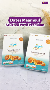 Maamoul Biskuit Kue Isi Kurma Asli Arab/Camilan Manis Oleh Oleh Haji