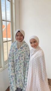 Erlimakids Mukena Anak 2in1 Azura Series Bahan Rayon Viscose Premium - BISA COD